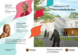 Harvestadsskolan - Linköpings kommun