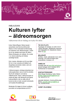 Inbjudan som pdf - Kommunförbundet Skåne