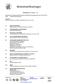 Agenda till styrelsemöte den 5 dec 2009 kl 1700