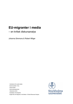 EU-migranter i media
