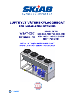 Drift o Skötsel WSAT-XSC 60C-200H