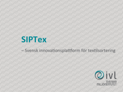 SIPTex - Re:textile