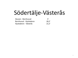 Södertälje-Västerås