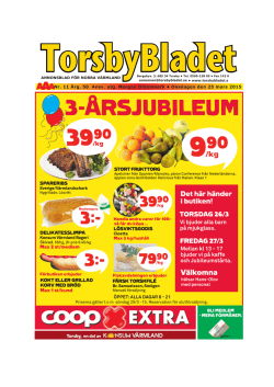 årsmöte - Torsbybladet