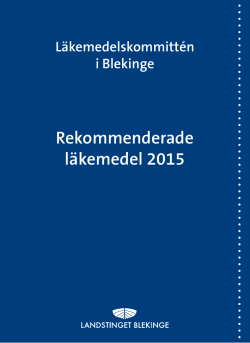 Rekommendationslistan 2015