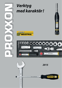 Proxxon, Handverktyg