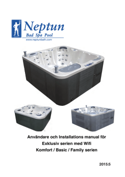 Neptun SPA instruktionsbok 2015