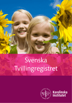Svenska Tvillingregistret