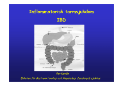 Inflammatorisk tarmsjukdom IBD - Ping-Pong