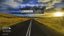 IBM i Storage Update