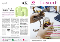 Beyond 2/2015 - Innventia.com
