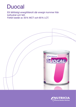 Duocal - Nutricia