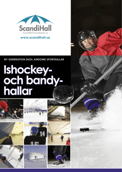 Ishockey- och bandy- hallar