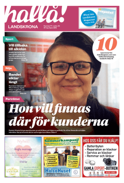 landskrona - Netpublicator