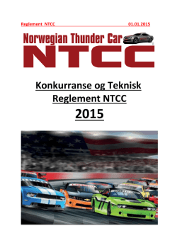 NTCC Reglement 2015