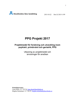 1. PPG Projekt 2017