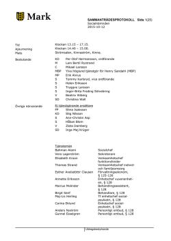 2015-10-12 Socialnämnden