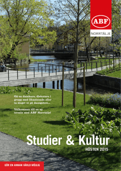 Studier & Kultur