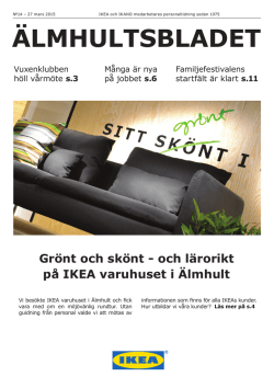 ÄLMHULTSBLADET - Textalk Weblisher