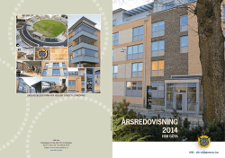 ÅRSREDOVISNING 2014