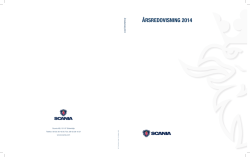 &Aring;RSREDOVISNING 2014