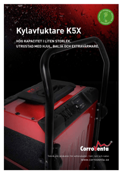 K5 X Folder - Corroventa