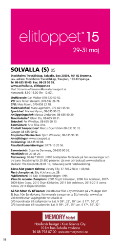 SOLVALLA (S) 05