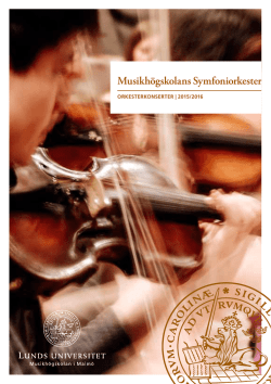 Musikhögskolans Symfoniorkester
