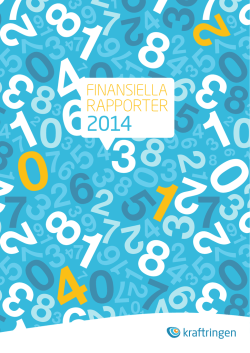 Finansiella rapporter, Kraftringen 2014