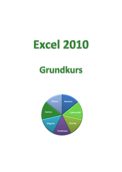 Excel 2010 grund