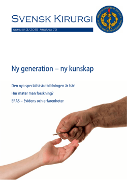 Svensk Kirurgi - Netpublicator