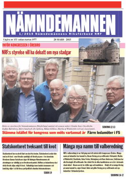 Namndemannen 1 2015 _tidn - Nämndemännens Riksförbund