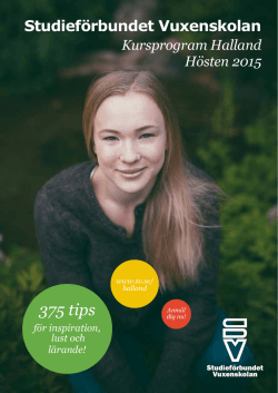 Ladda hem fil  - Studief&ouml;rbundet Vuxenskolan