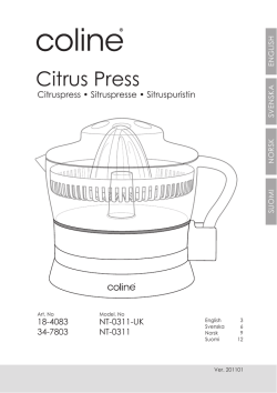 Citrus Press - Clas Ohlson