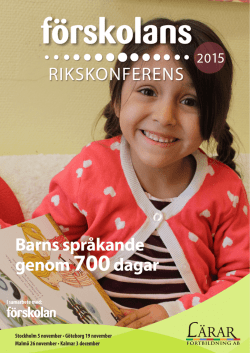 Förskolans rikskonferens 2015_H