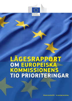 Lägesrapport om Europeiska kommissionens tio