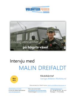 riksbilkårchef Malin Dreifaldt