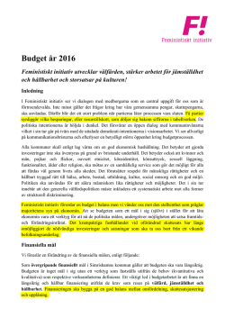 Fi Simrishamn budgetförslag Maltes kommentarer