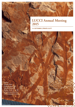 LUCCI Annual Meeting 2015