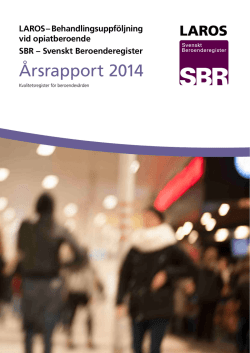 SBR-Laros Årsrapport 2014