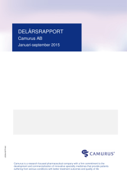 DELÅRSRAPPORT