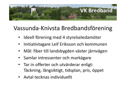VK Bredband - Vassunda-Knivsta Bredbandsförening