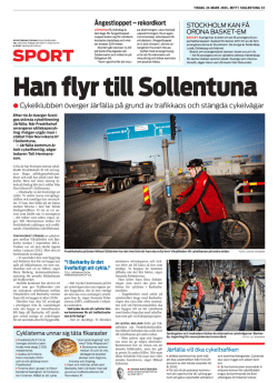 Cykelklubben överger Järfälla på grund av trafikkaos och stängda