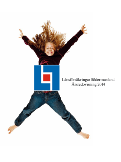 Årsredovisning 2014 för utskrift