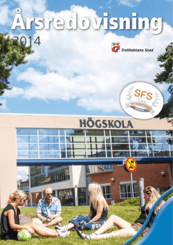 Trollhättan årsredovisning 2014