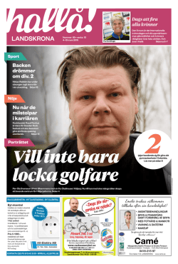 landskrona - Netpublicator