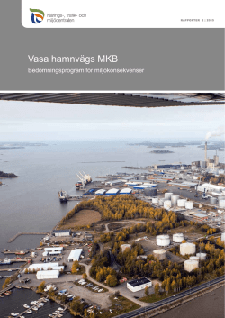 MKB-programmet för Vasa hamnvägen