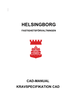 CAD-manual - Helsingborgs stad