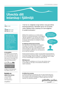 Produktblad SitLed Sälen (PDF-fil)