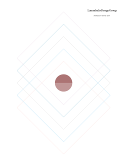 ÅRSREDOVISNING 2014 - Lammhults Design Group